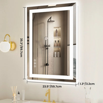36"x 24"LED Bathroom Vanity Mirror