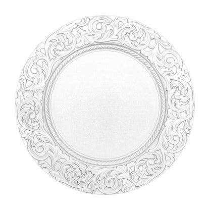 100 Silver Charger Plate Set