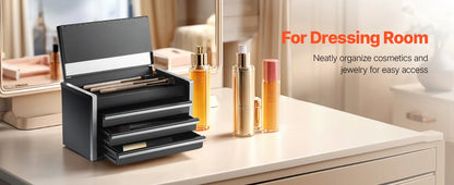 3 Drawers Portable Metal Tool Box