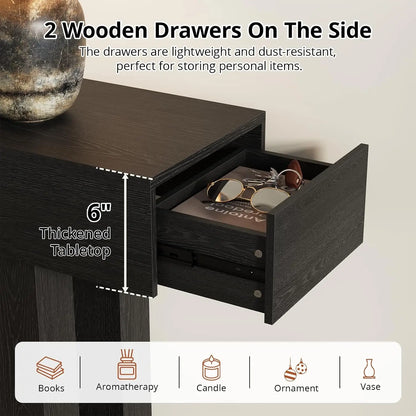 Console Table with Drawers