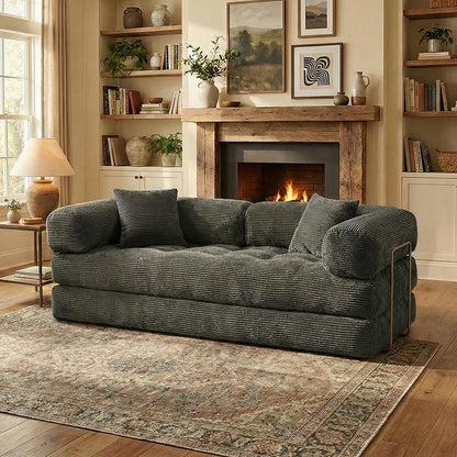 79' Futon Sofa Bed Convertible Couch