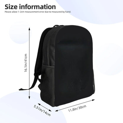 Bulldog Print School Backpack/Laptop Bag