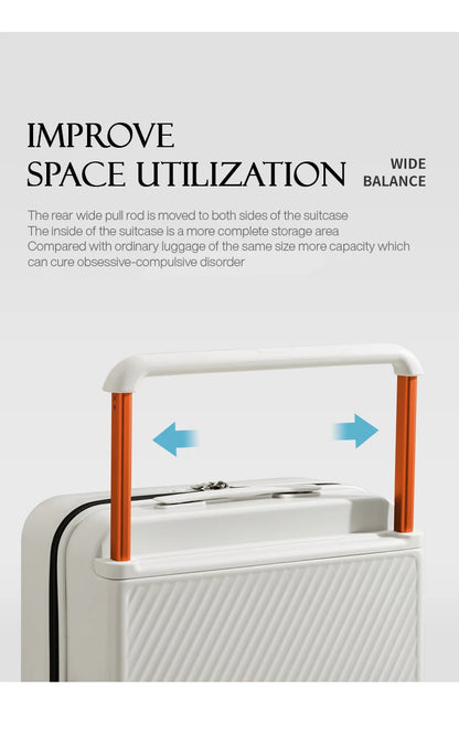 Travel Luggage set with Wide Handle