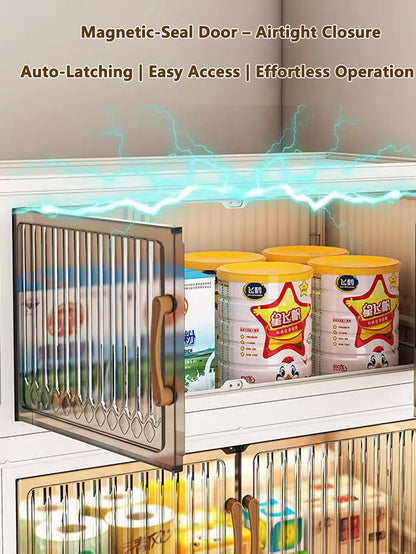 Foldable Plastic Storage Cabinet
