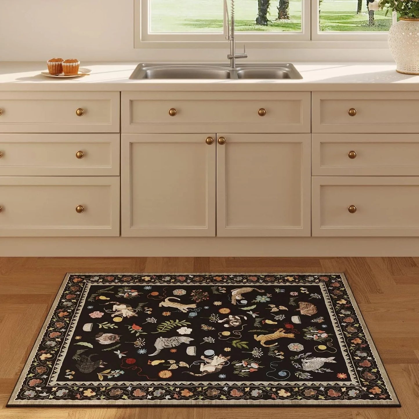 Non Slip Machine Washable Floor Mat