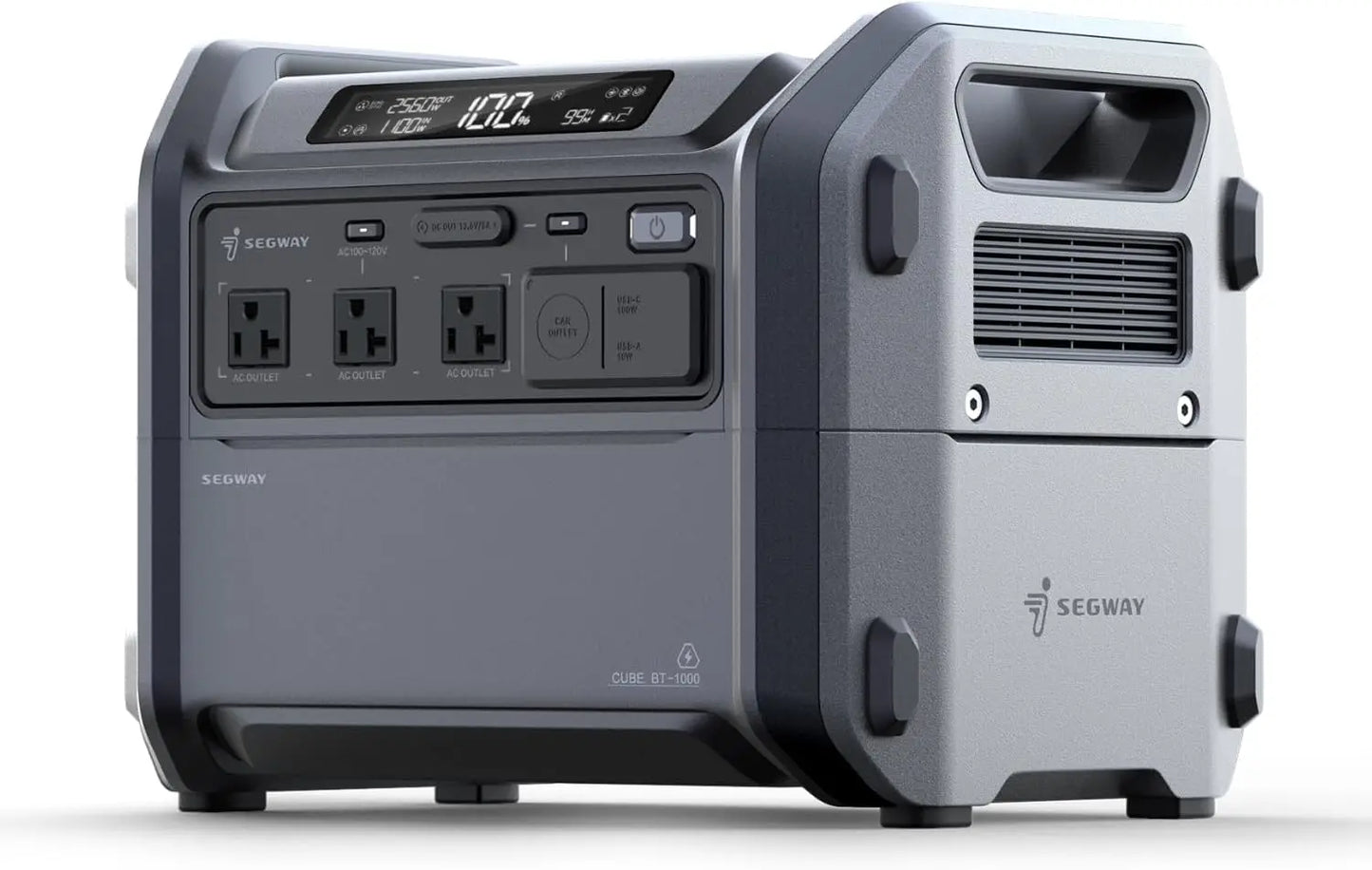 Portable Power Station Cube 1000, 2200W AC Outlets