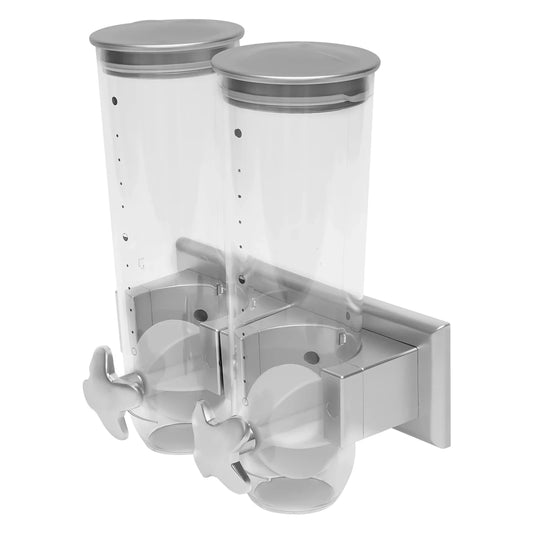 Wall Mounted Double Dry Food Dispenser