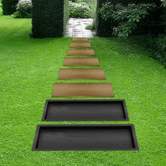 Black Interlocking Plastic Paver Mold for Walkway