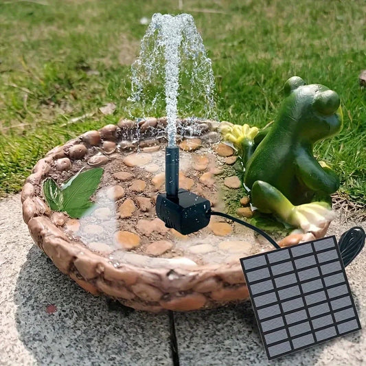 Solar Fountain with 6 Nozzles - 1.4W