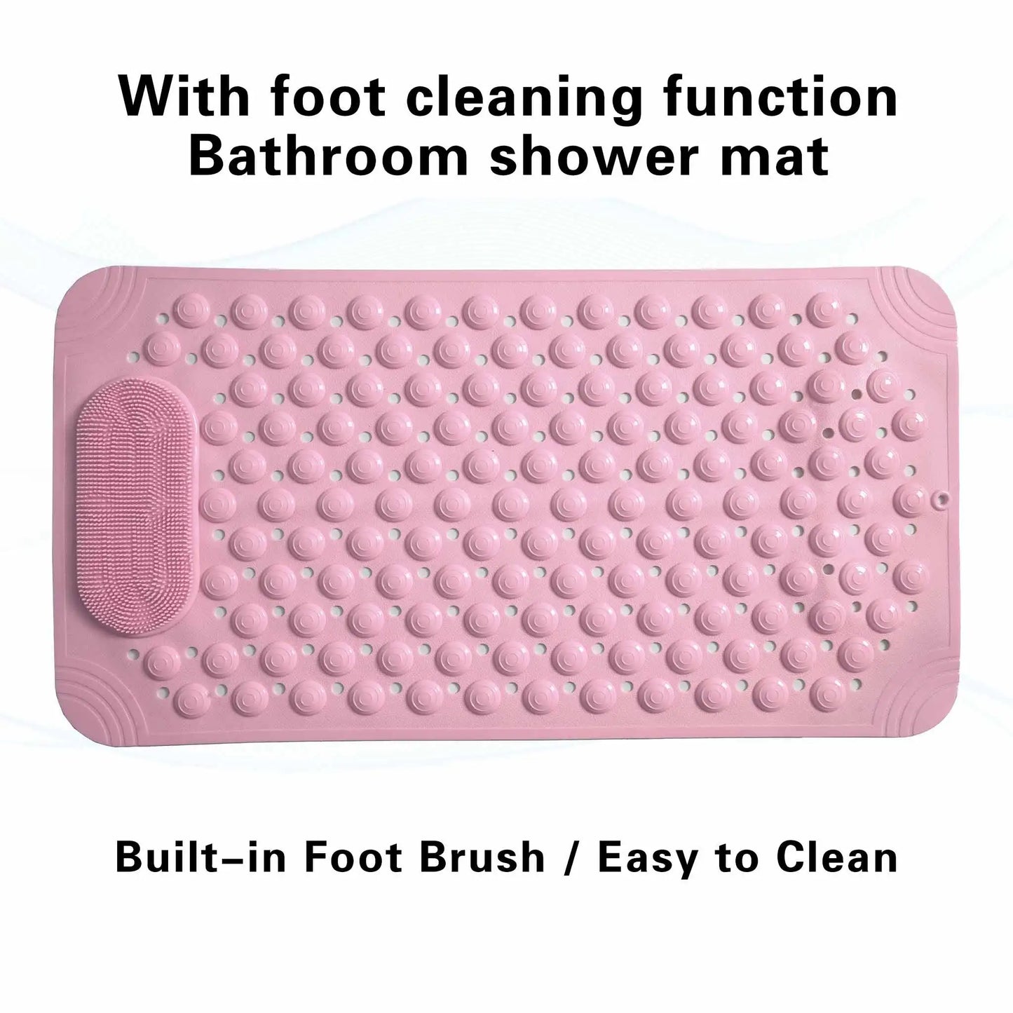 Non-Slip Shower Mat with Foot Massage