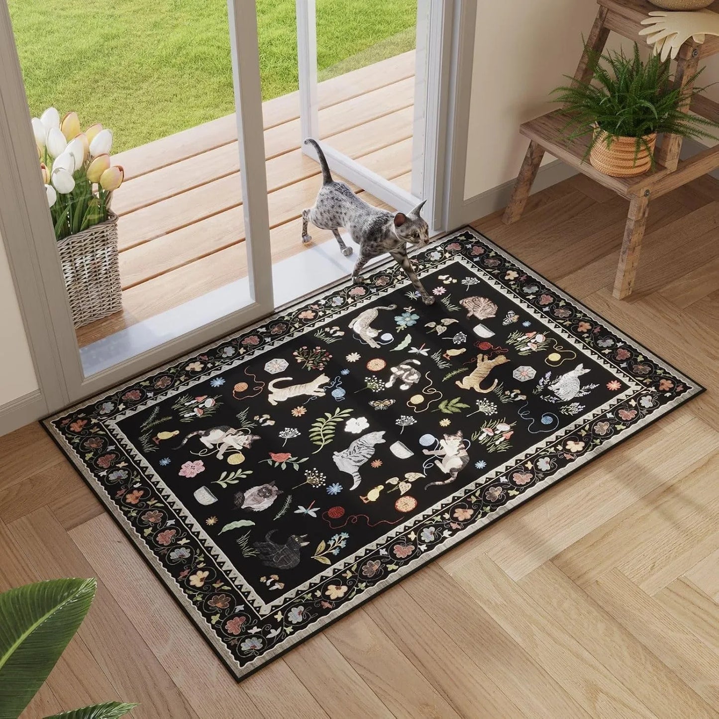 Non Slip Machine Washable Floor Mat