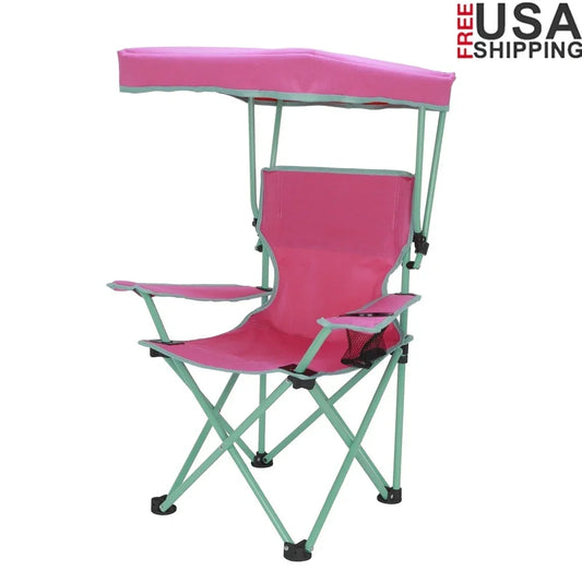 Kids Canopy Beach/Camp Chair with Canopy