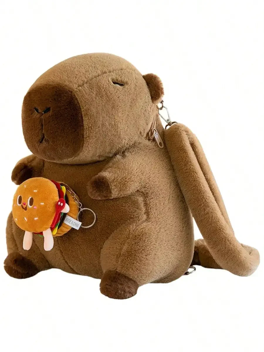 Capybara Plush Backpack