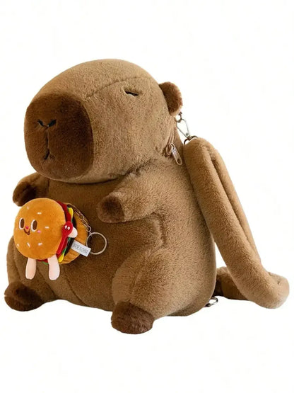 Capybara Plush Backpack