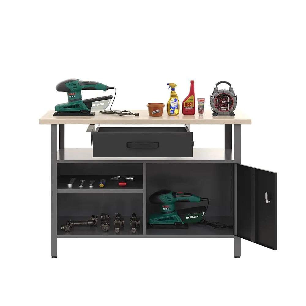 Tool Storage Workbench with Drawer