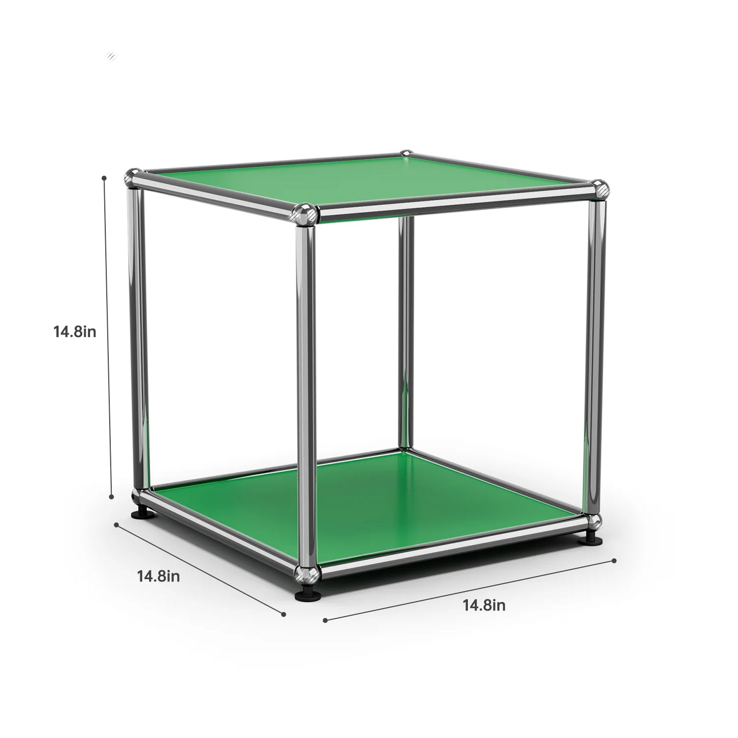 Modern Modular Metal Storage Cabinet Freestanding Organizer