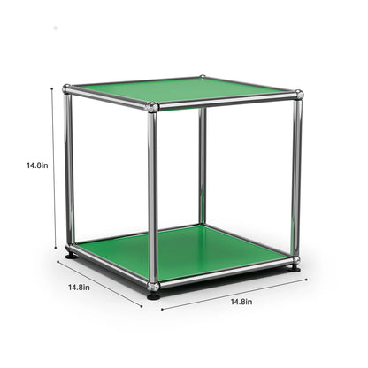 Modern Modular Metal Storage Cabinet Freestanding Organizer