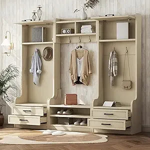 Storage Shelves Drawers and Cabinet Multi-Functional