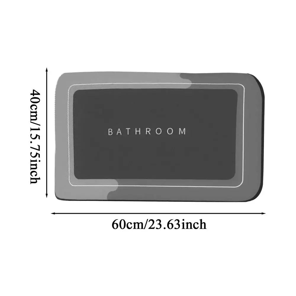 Diatomaceous Absorbent Bath Mat