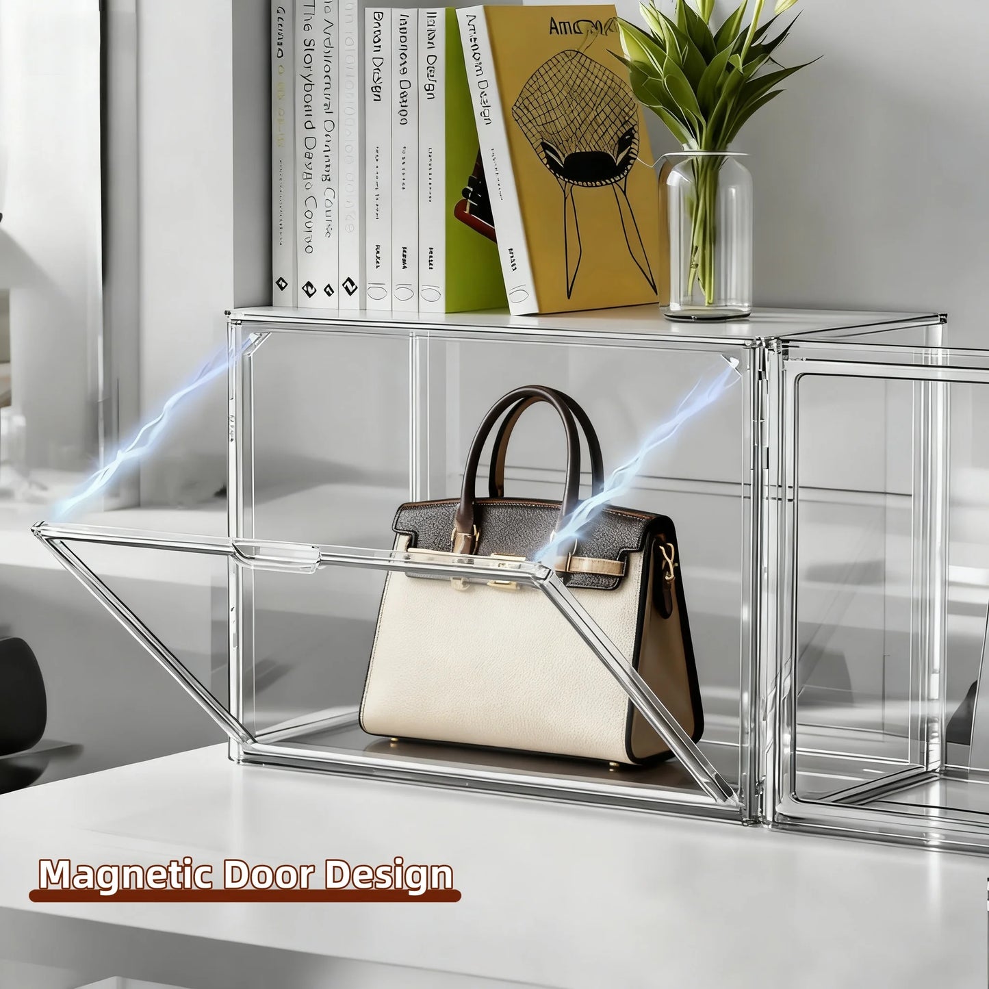 Clear Display Large Capacity Storage Box Organizer