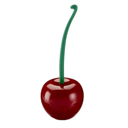 Cute Red Cherry Shape Toilet Brush Holder