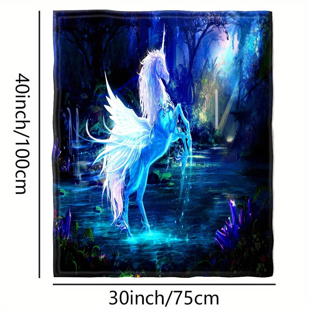 Fantasy Unicorn Blanket