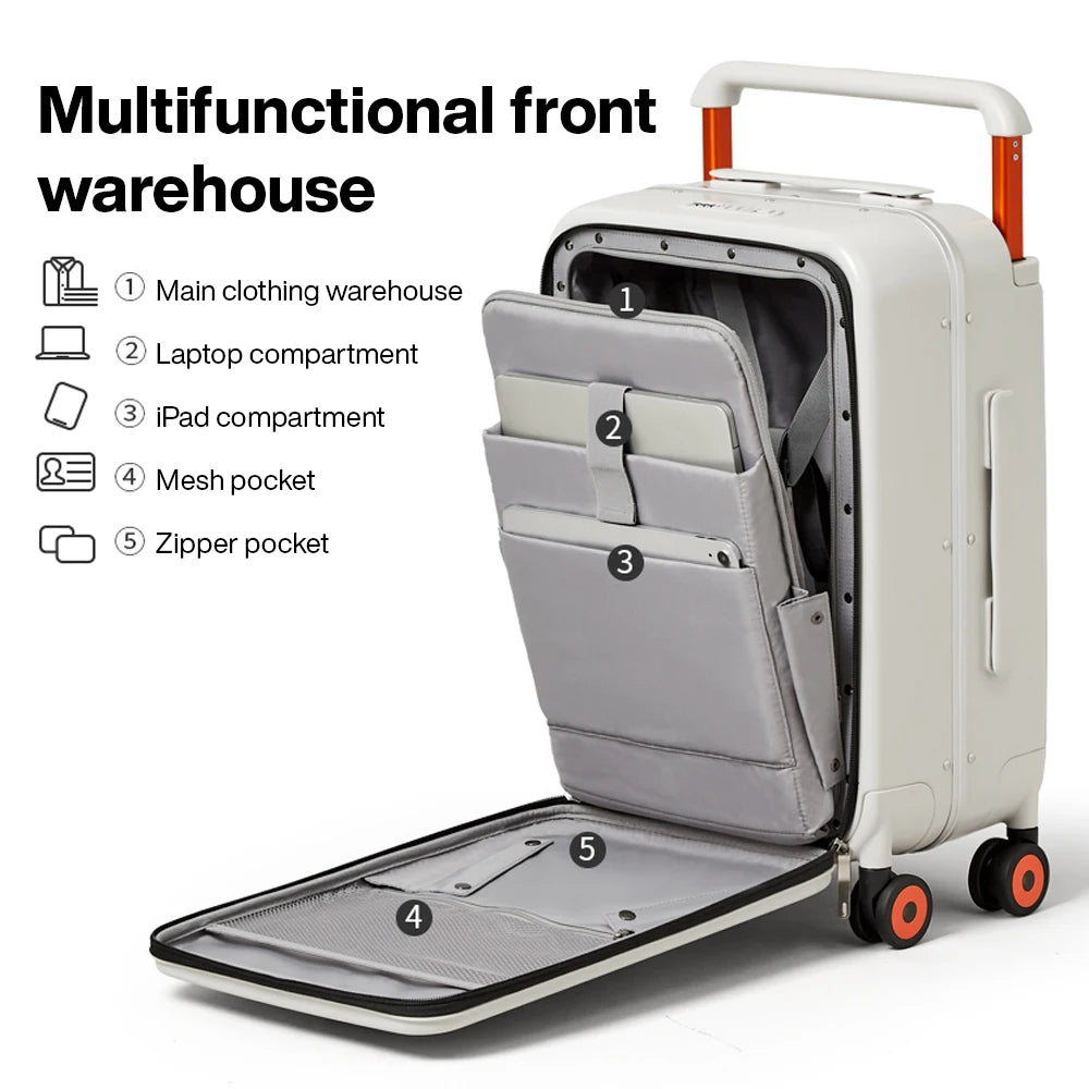 20 Inch New Design Wide Handle Suitcase
