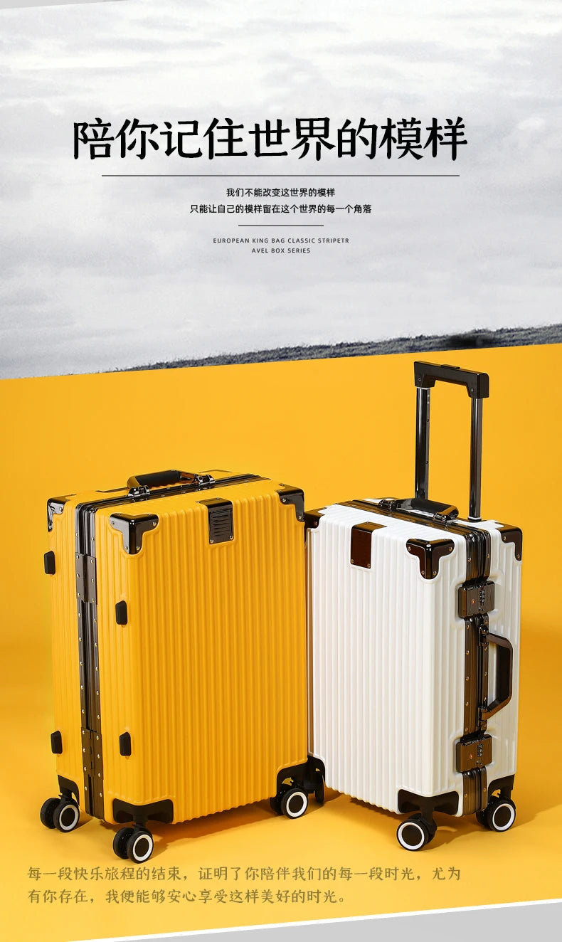 2-Pieces set travel luggage suitcase  20+26 inches