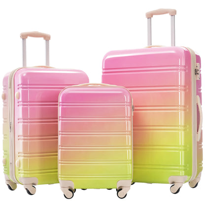 3 Piece  Hard-Shell Luggage Set