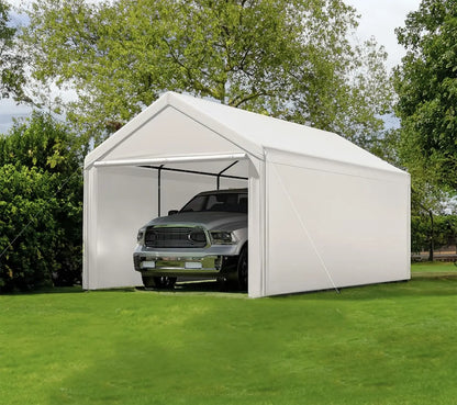 Carport 10x20 Ft Heavy Duty Canopy Steel Storage