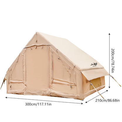 Large Inflatable Camping Tent with Skylight