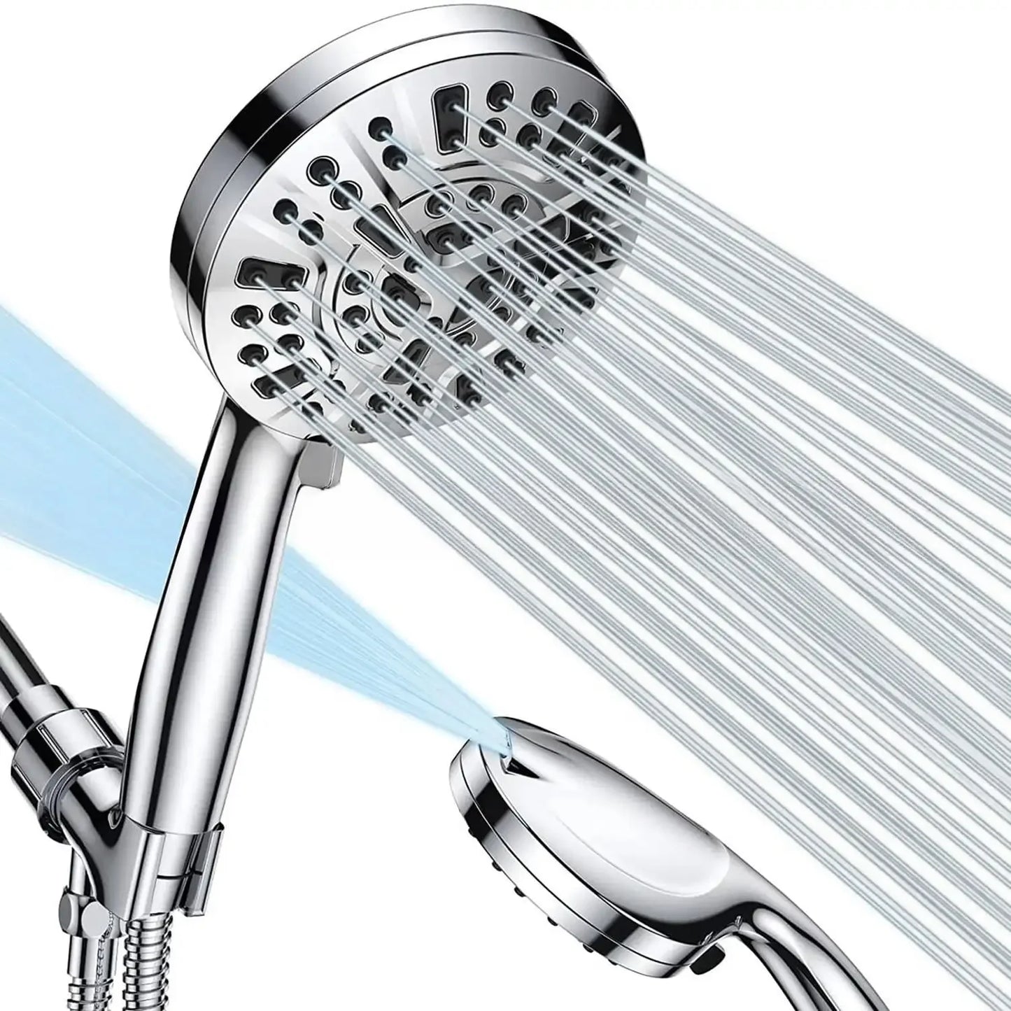 Shower Head and Handheld with 10 Modes