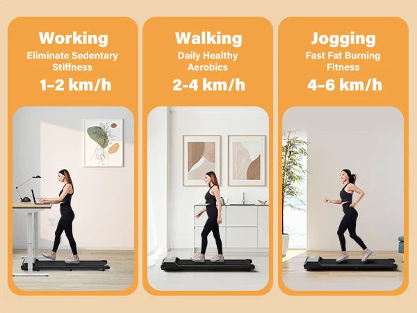 300lbs Capacity, 2.5HP Treadmill for Home