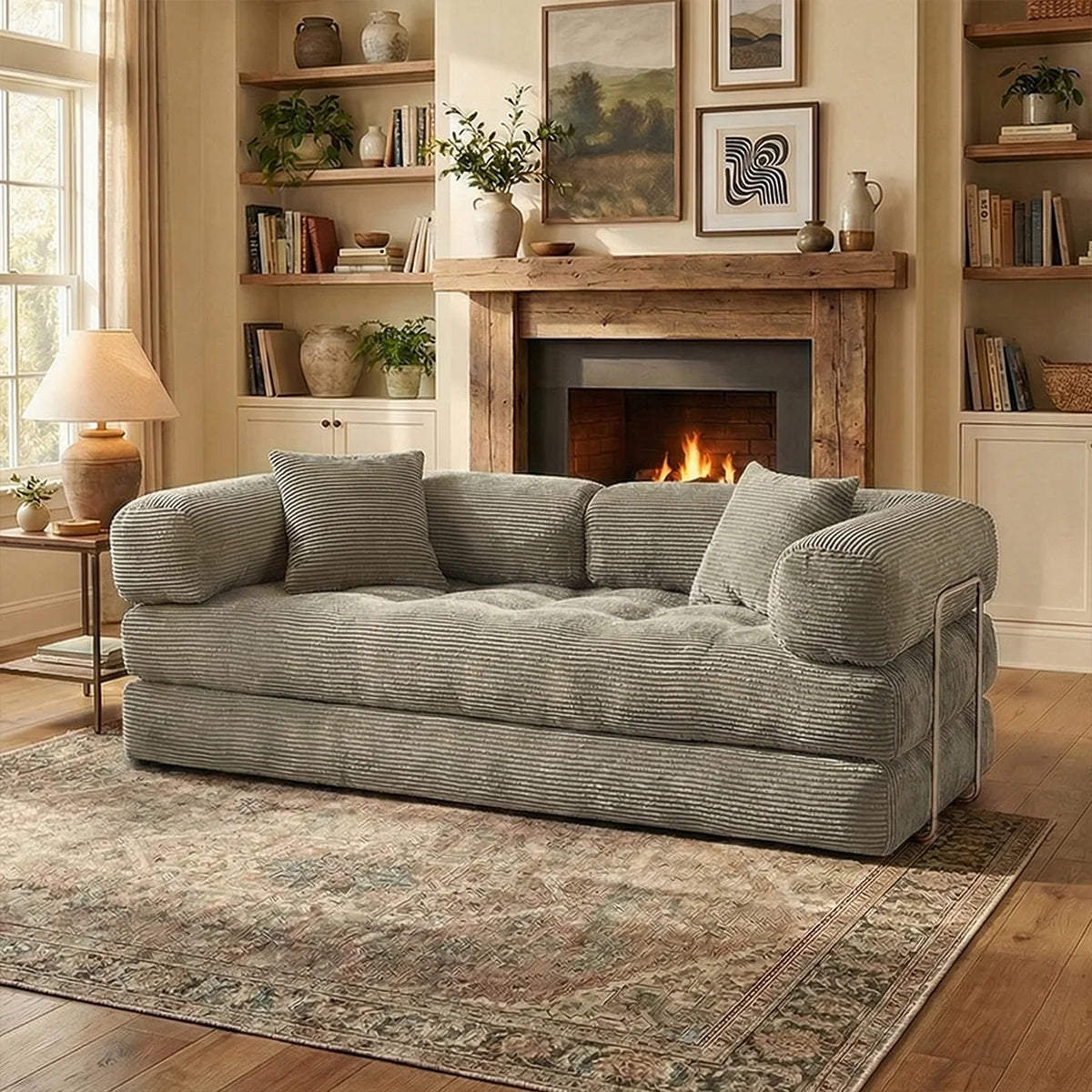 79' Futon Sofa Bed Convertible Couch