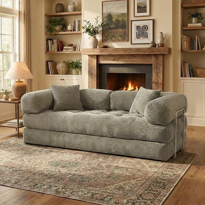 79' Futon Sofa Bed Convertible Couch
