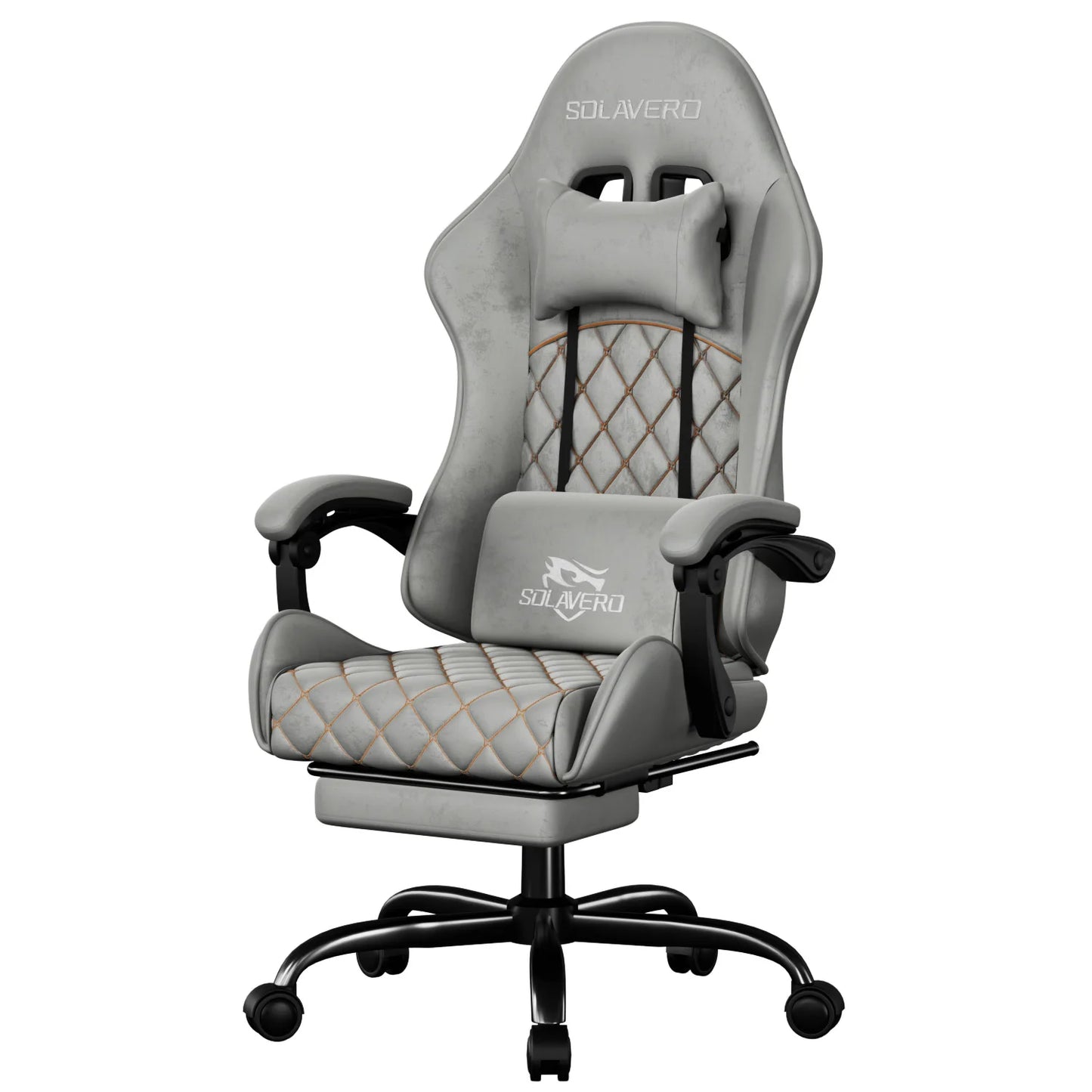 Computer Office Chair with Comfy Fabric