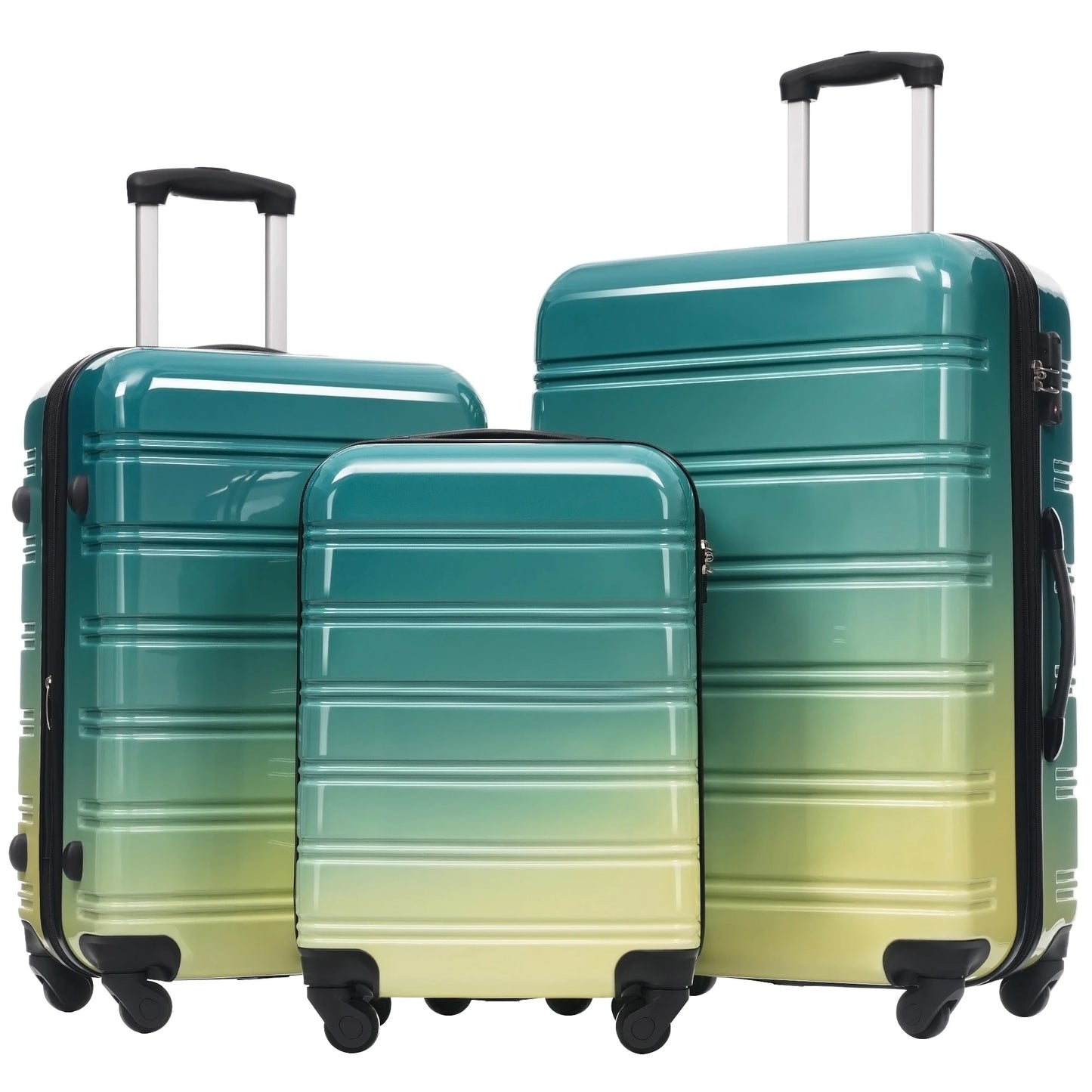 3 Piece  Hard-Shell Luggage Set