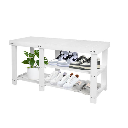 3-Tier Shoe Rack Bench