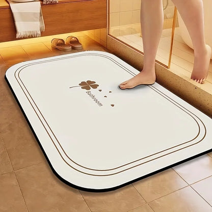 Bath Mat Quick Dry Super Absorbent Non-slip