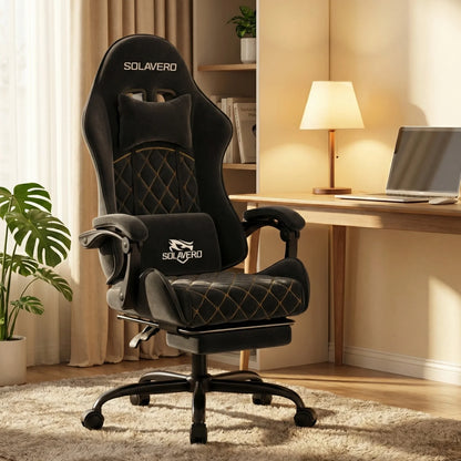 Computer Office Chair with Comfy Fabric