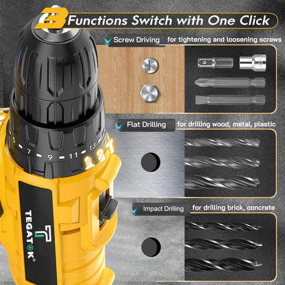 Household DIY Impact Drill 20V