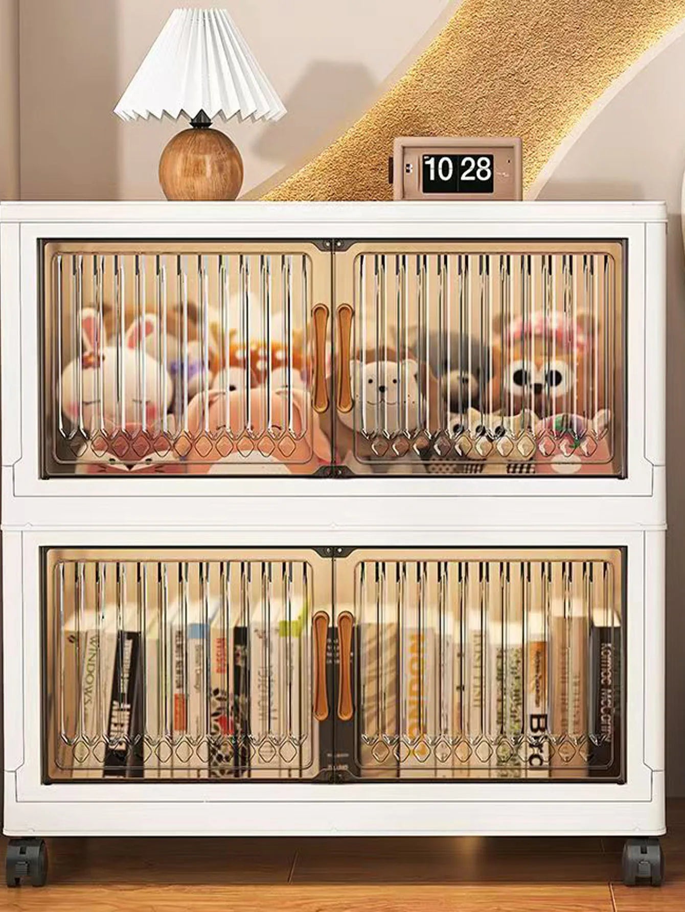 Foldable Plastic Storage Cabinet
