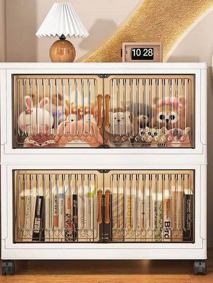 Foldable Plastic Storage Cabinet