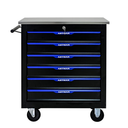 6-drawer rolling tool box cart