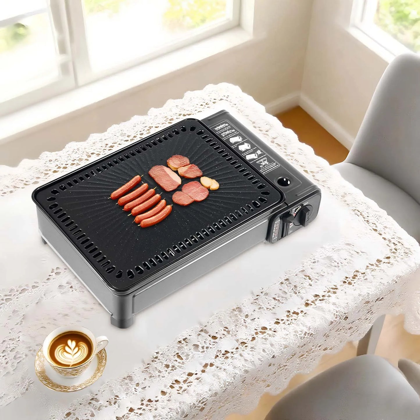 Portable Camping Grill Gas Stove