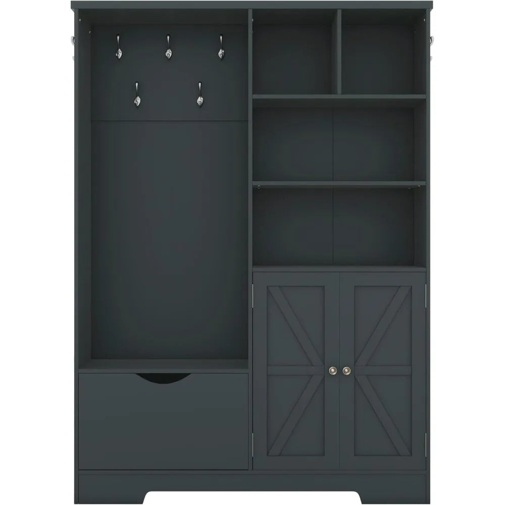 Storage Shelves Drawers and Cabinet Multi-Functional