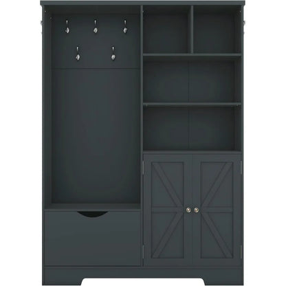 Storage Shelves Drawers and Cabinet Multi-Functional