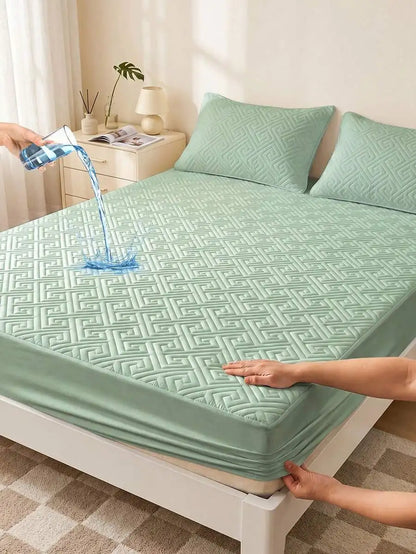 Waterproof Fitted Sheet With Deep Pocket