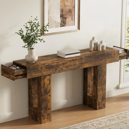 Console Table with Drawers