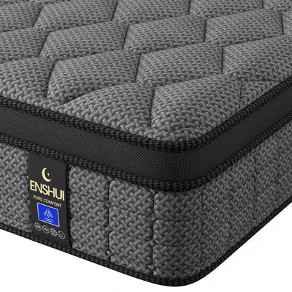 12"/14" Inch Medium Gel Memory Foam Mattress